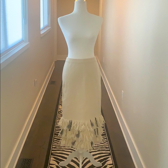 NWT - Tabula Rasa Fringe Skirt - Picture 2 of 8